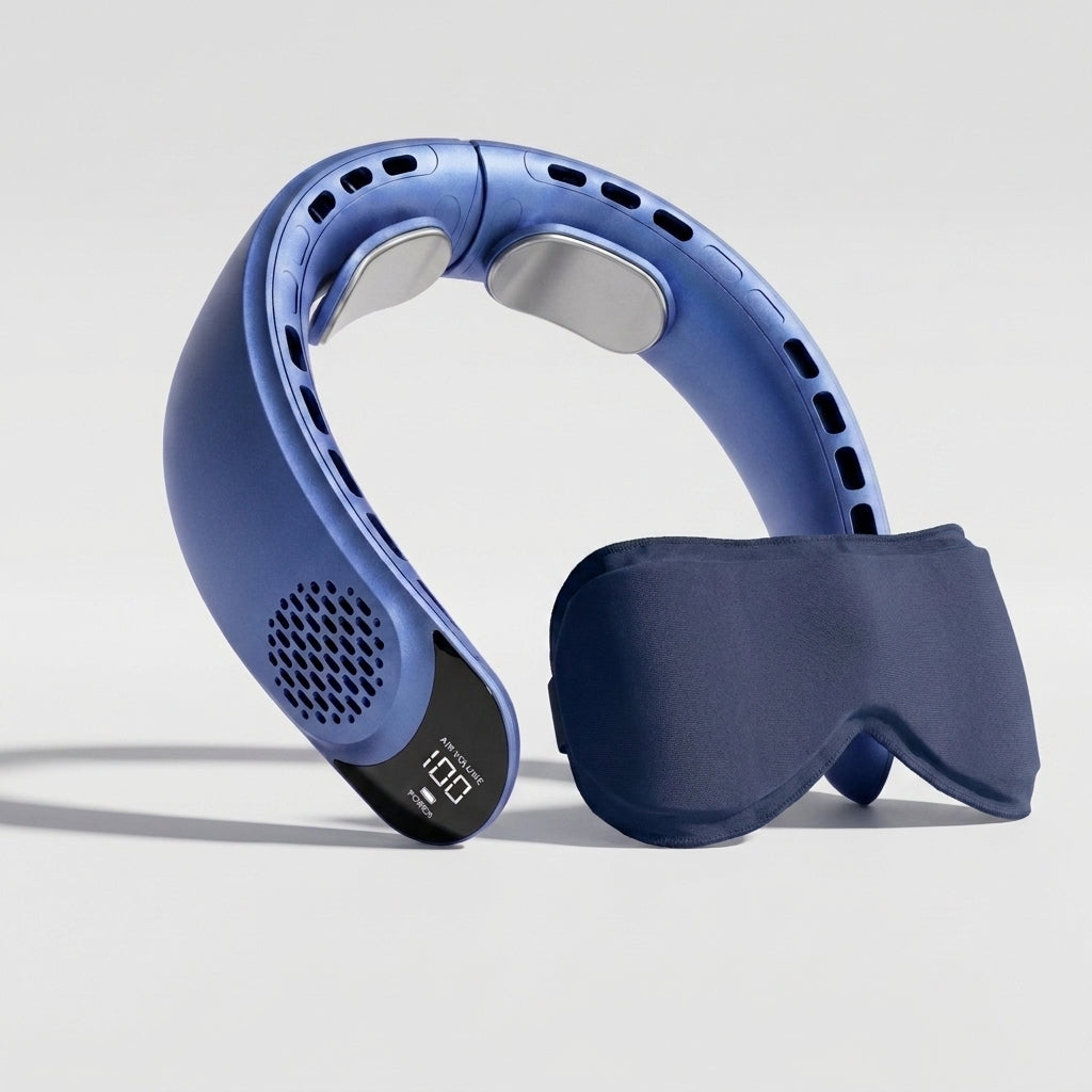 Fan Blue · Mask Navy