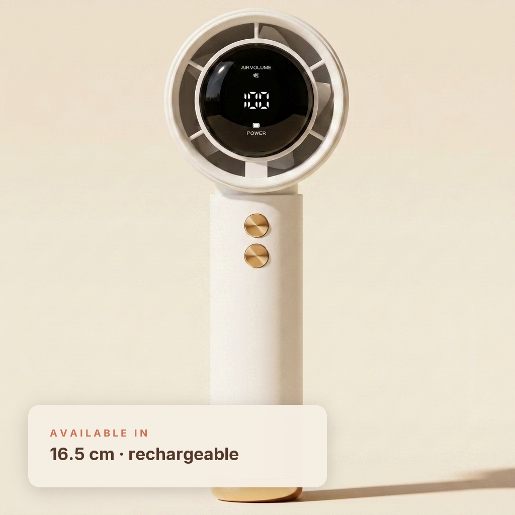 Seranzio Bora, the digital display and gold base