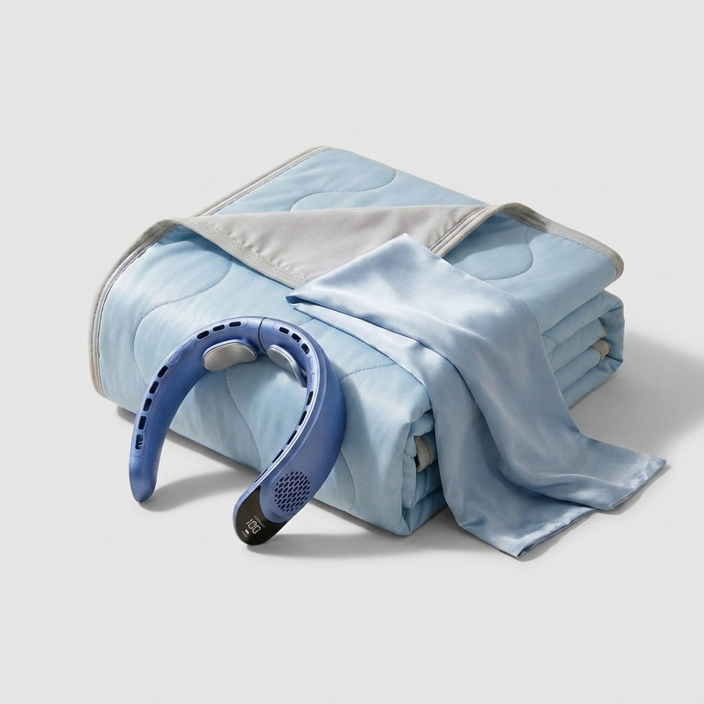 Fan Blue · Blanket Blue · Case Light Blue