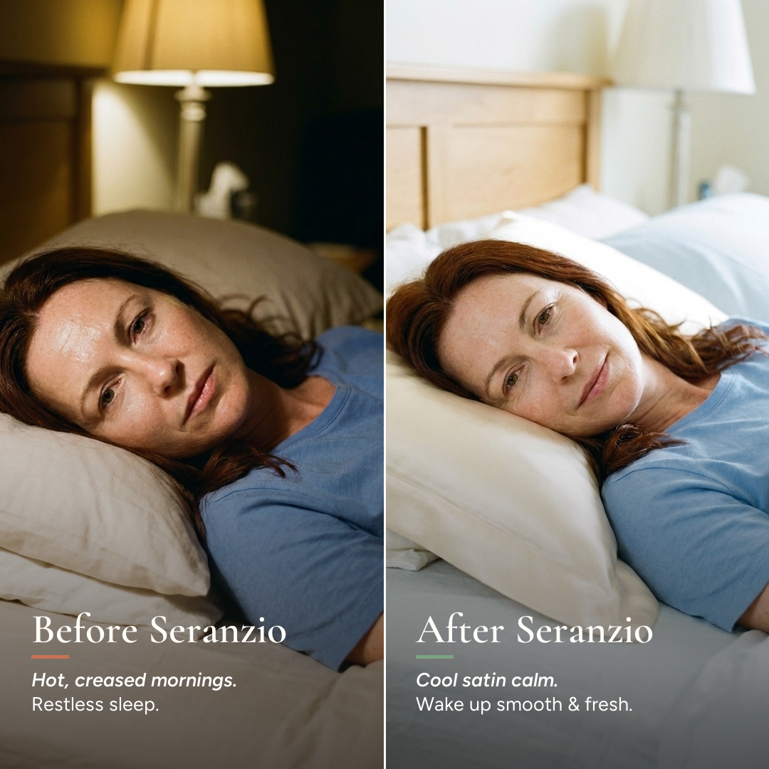 Seranzio Lustre — before and after