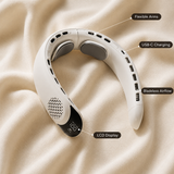 Seranzio Mistral wearable bladeless neck fan — close-up view