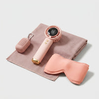 Fan Pink · Towel Pink · Mask Pink