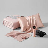 Fan Pink · Blanket Pink · Case Flesh Pink · Towel Pink