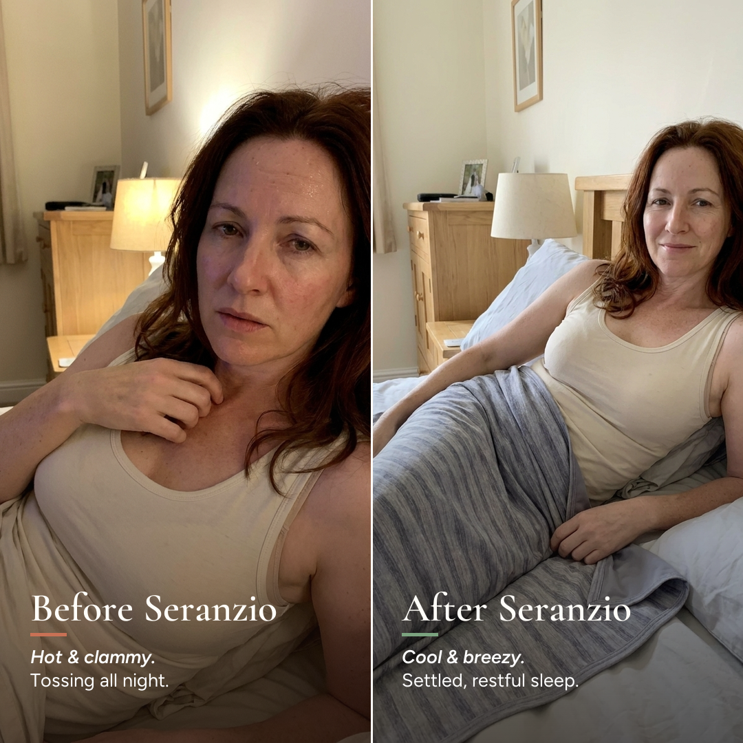 Seranzio Linea — before and after