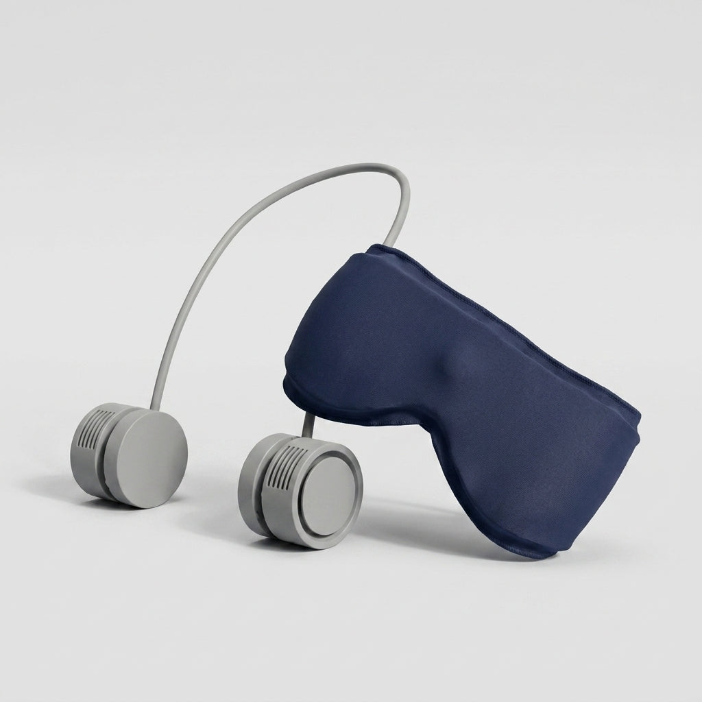 Fan Ice Green · Mask Navy