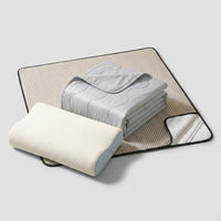 Mat Mocha · Blanket Grey