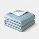 White + Sky Blue