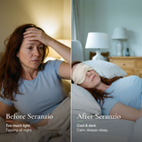 Seranzio Lune — before and after