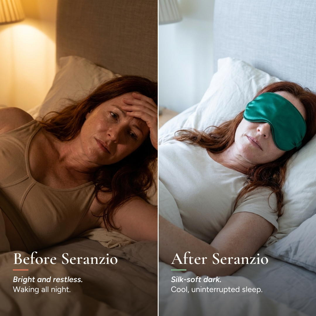Seranzio Nuit — before and after