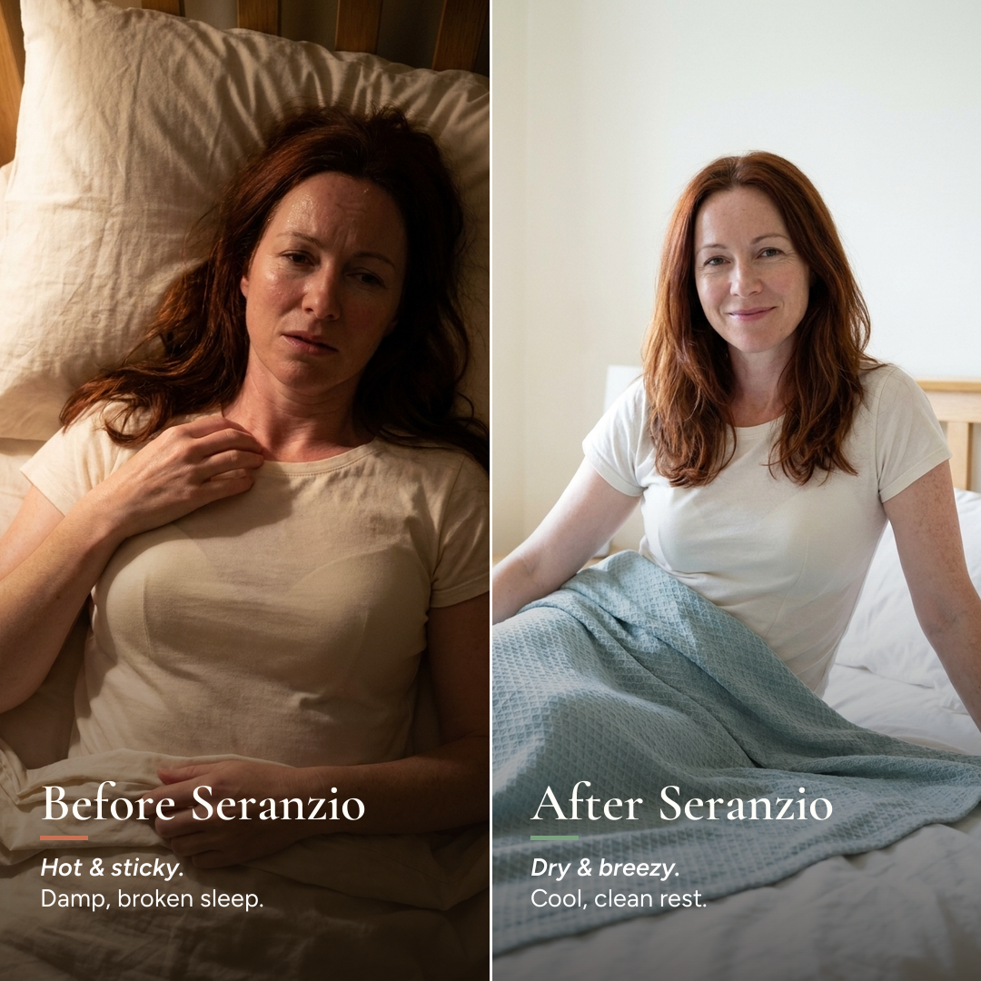 Seranzio Onda — before and after