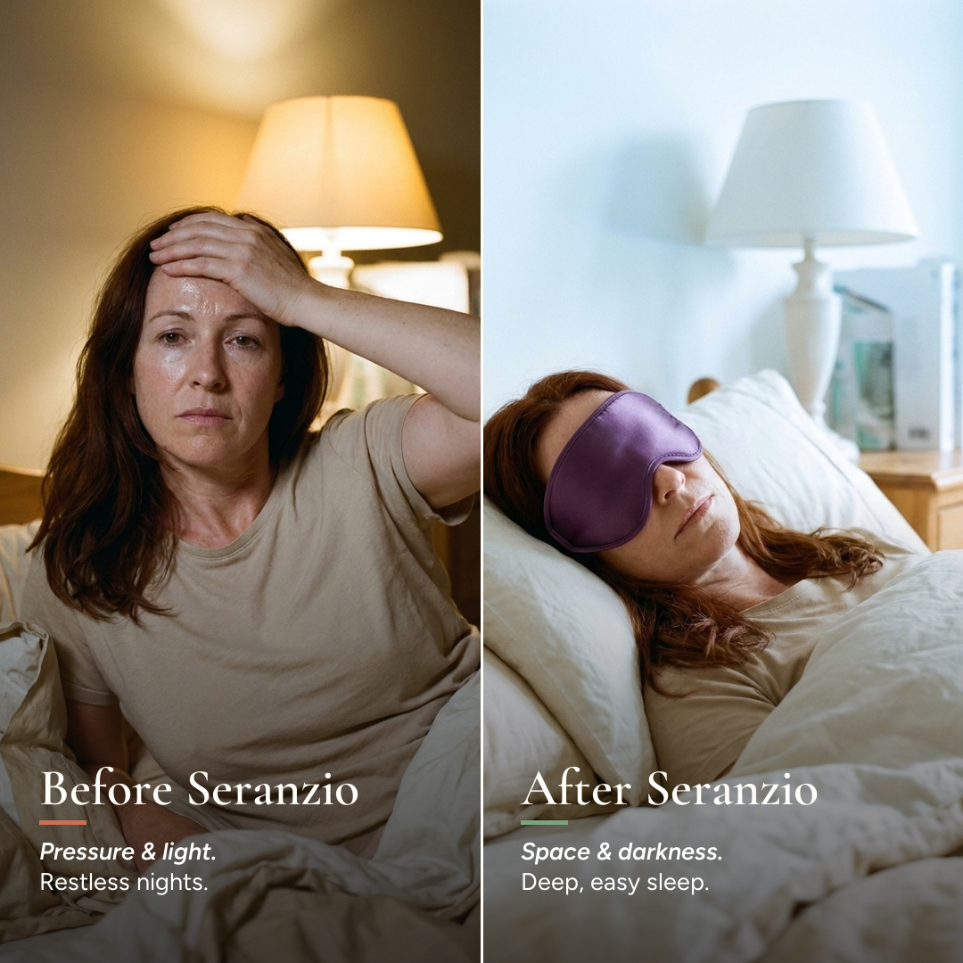 Seranzio Umbra — before and after